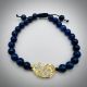 Bracelet bleu nuit